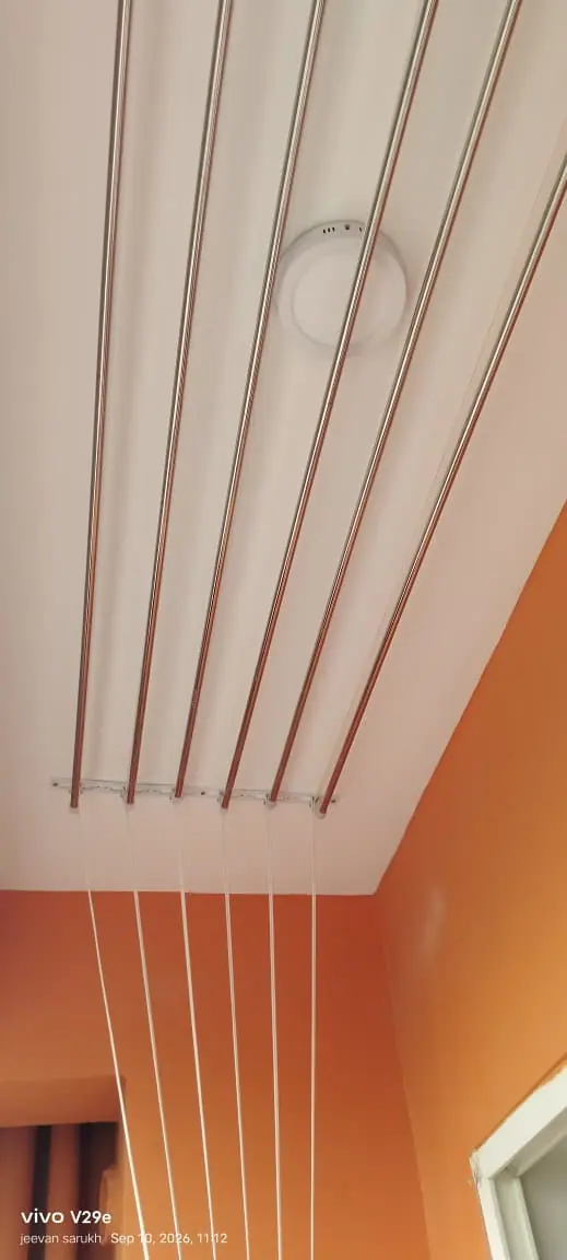 Cloth hanger installation in Chennai