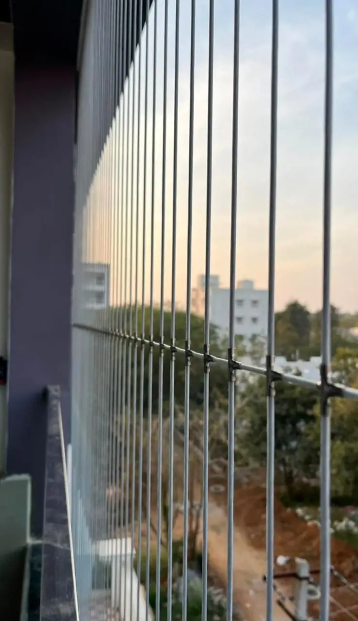 Invisible grill installation in Chennai