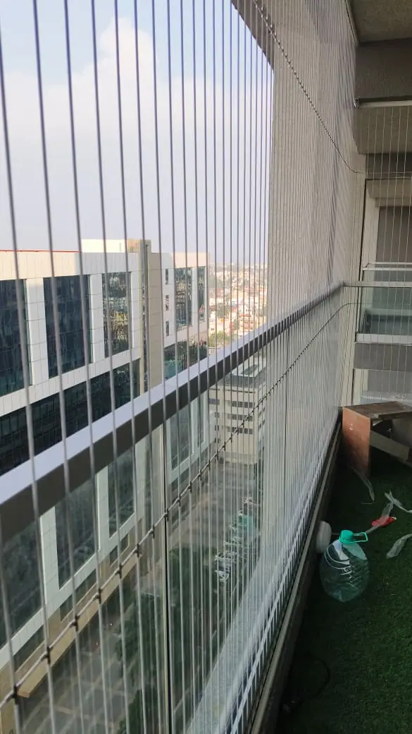Invisible grill installation in Chennai