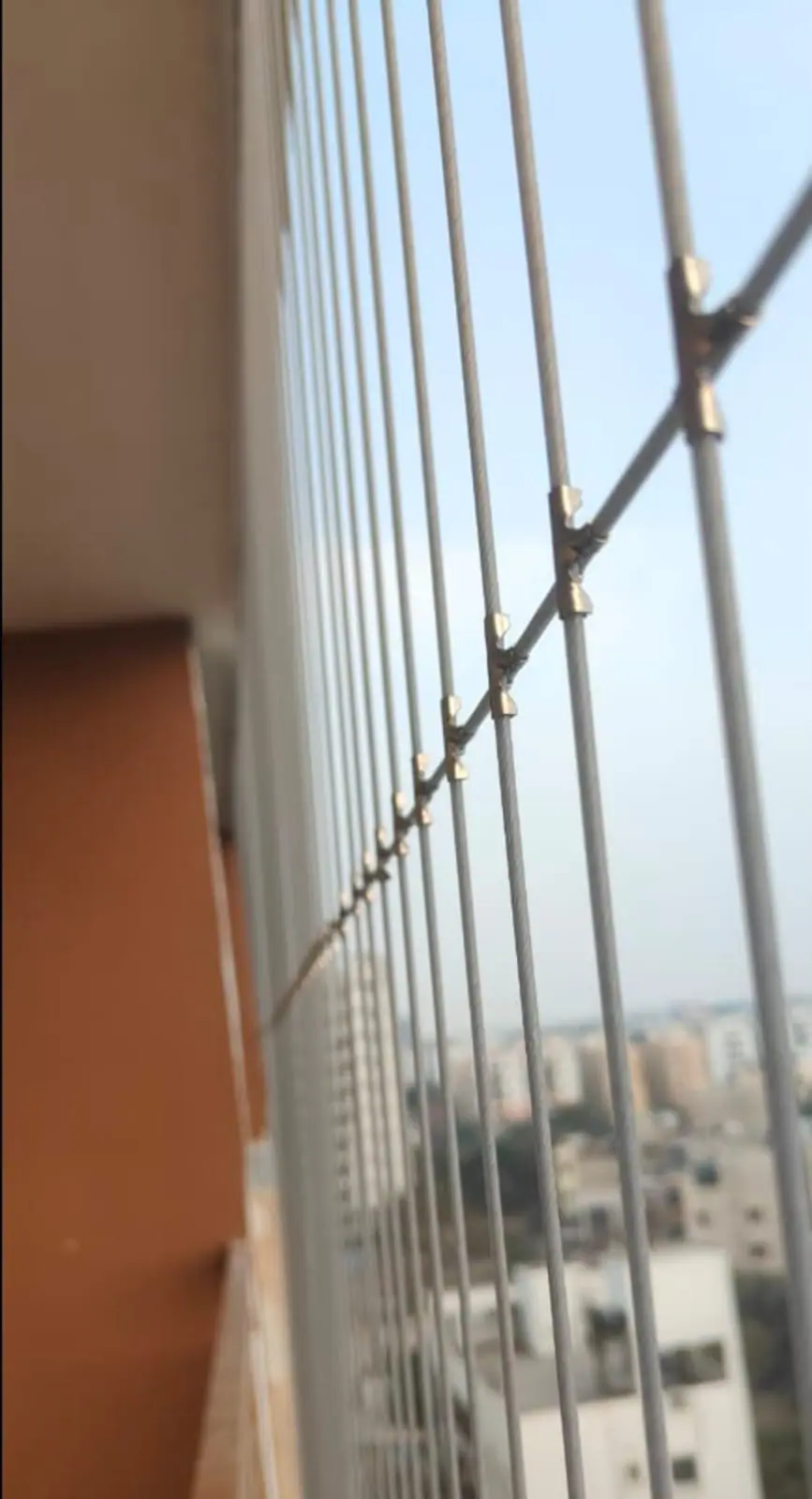 Invisible grill installation in Chennai