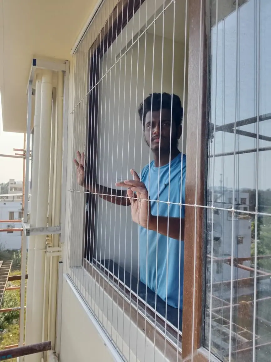 Checking invisible grill strength in Chennai