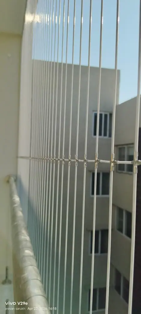 Invisible grill installation in Chennai