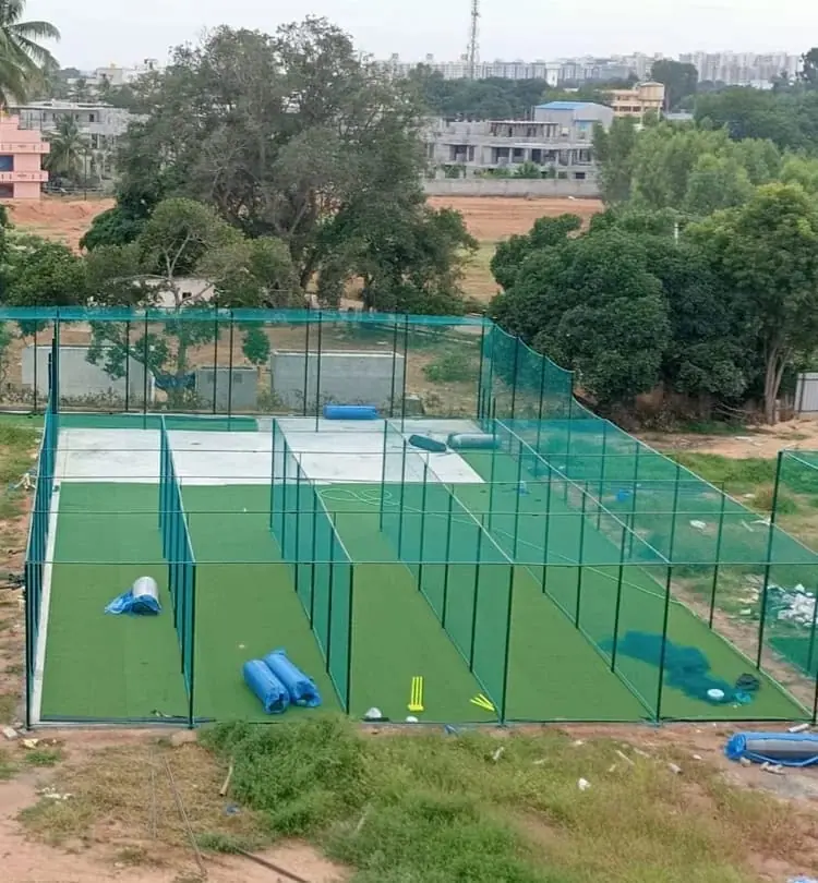 Cricket practice nets in Chennai